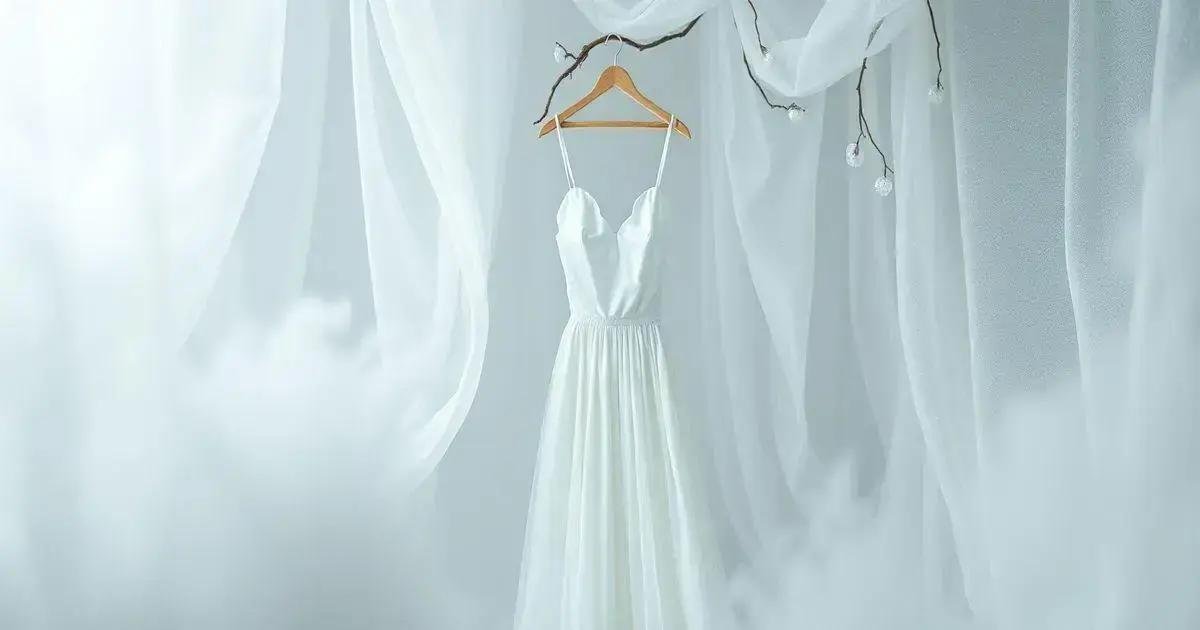 Dreaming with white dress